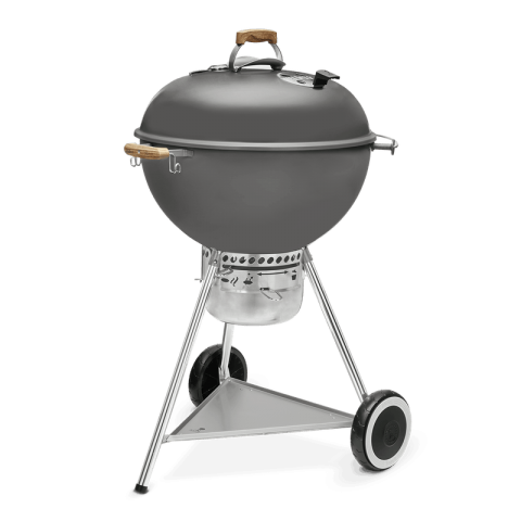 Weber Gril Kettle na dřevěné uhlí o průměru 57 cm k 70. výročí - šedá